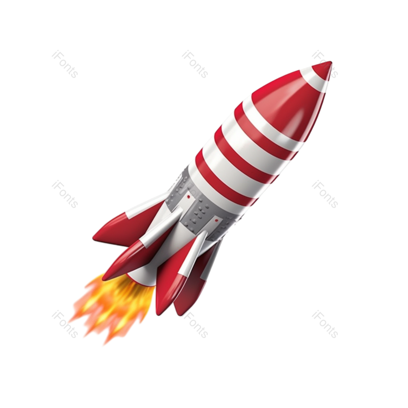 科技图片,卡通元素,火箭PNG,银色免抠素材